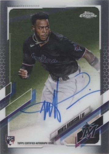 2021 Topps Chrome - Monte Harrison #RA-MH