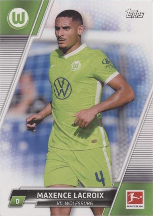 2021-22 Topps Bundesliga Maxence Lacroix #176
