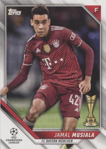 2021-22 Topps UCL Collection Jamal Musiala #51
