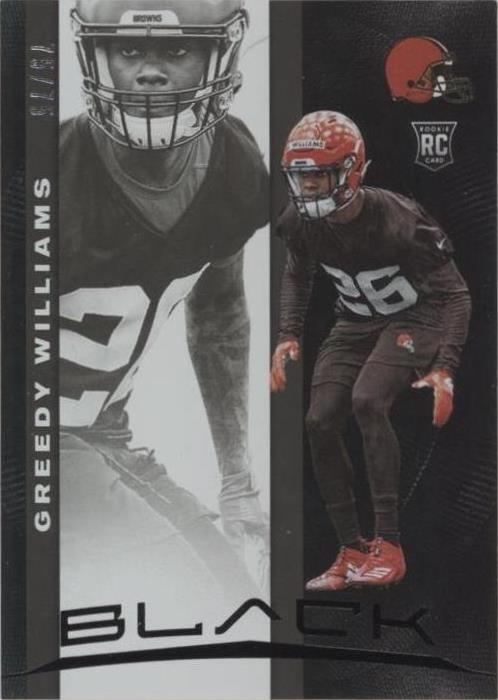 2019 Panini Black Greedy Williams #73