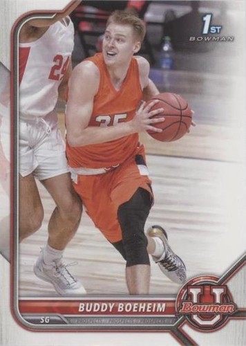 2021-22 Bowman University - Buddy Boeheim #51