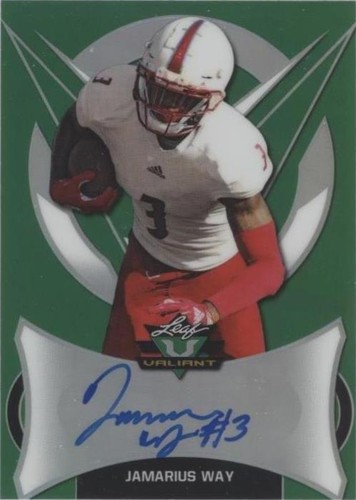 2019 Leaf Valiant Jamarius Way #BA-JW1