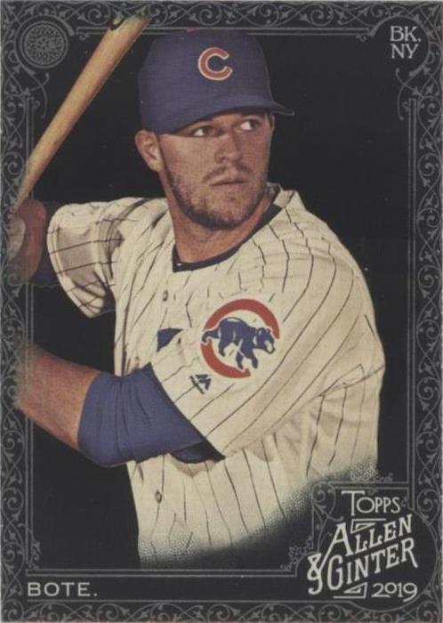 2019 Topps Allen & Ginter's X - David Bote #198