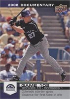 2008 Upper Deck Documentary - Garrett Atkins #3029