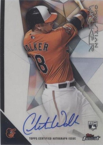 2015 Topps Finest - Christian Walker #FA-CW