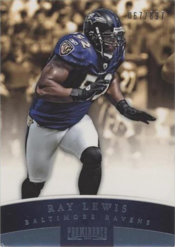 2012 Panini Prominence Ray Lewis #9
