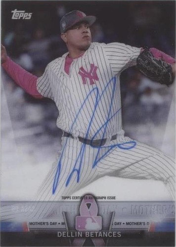 2018 Topps Clearly Authentic Autographs - Dellin Betances #CASA-DB