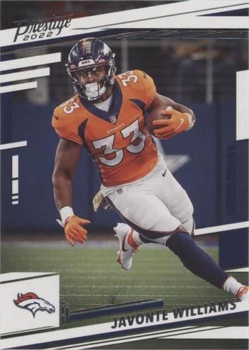 2022 Panini Prestige Javonte Williams #86