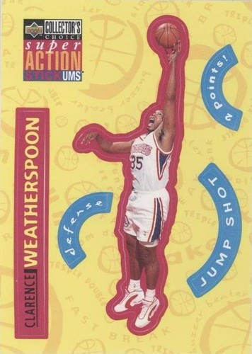 1996-97 Upper Deck Collector's Choice - Clarence Weatherspoon #S20