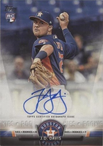 2018 Topps - J.D. Davis #SA-JD
