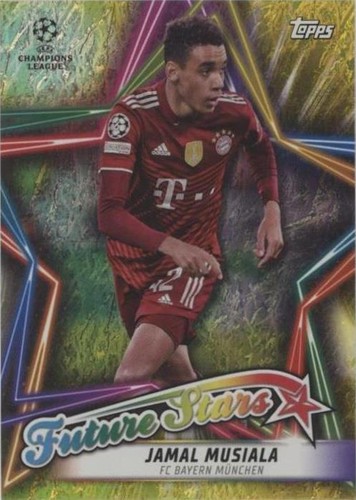 2021-22 Topps UCL Collection Jamal Musiala #FS-04