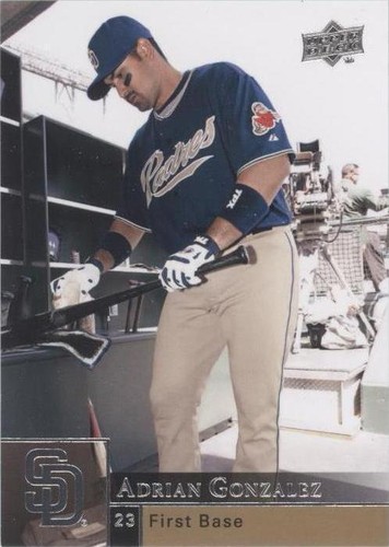2009 Upper Deck - Adrian Gonzalez #828