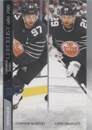2020-21 Upper Deck Extended Series - Connor McDavid Leon Draisaitl #700