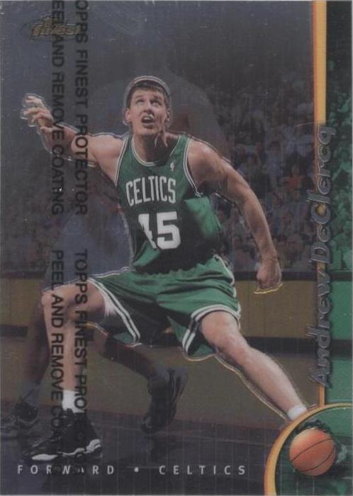 1998-99 Topps Finest - Andrew DeClercq #101