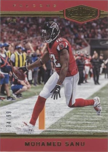 2018 Panini Plates & Patches Mohamed Sanu #10