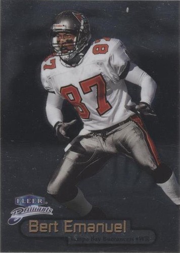 1998 Fleer Brilliants Bert Emanuel #46