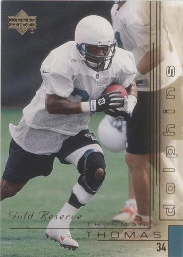 2000 Upper Deck Gold Reserve Thurman Thomas #87
