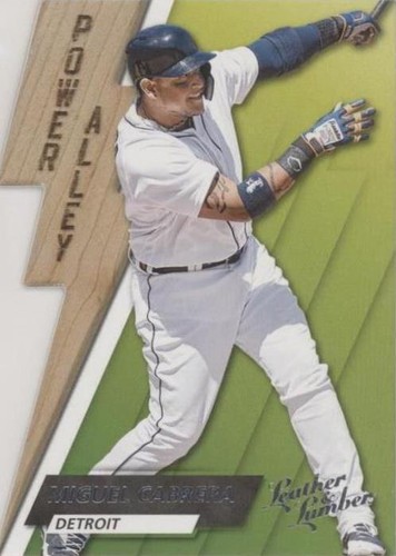 2019 Panini Leather & Lumber - Miguel Cabrera #PA-14