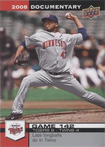 2008 Upper Deck Documentary - Francisco Liriano #4221