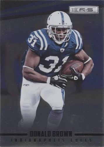 2012 Panini Rookies & Stars Longevity Donald Brown #63