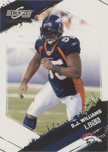 2009 Score Inscriptions D.J. Williams #91