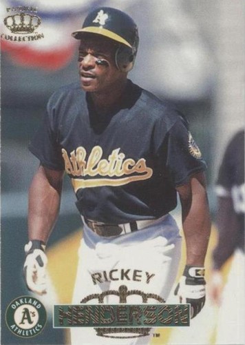 1996 Pacific Crown Collection - Rickey Henderson #396