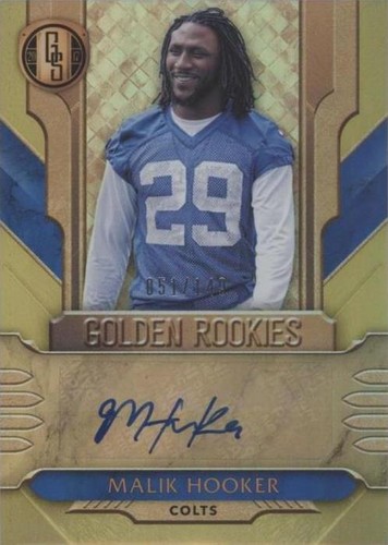 2017 Panini Gold Standard Malik Hooker #GR-MH