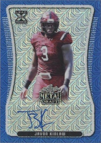 2020 Leaf Metal Draft Javon Kinlaw #BA-JK1