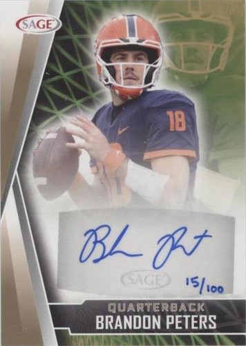 2022 SAGE High Series Brandon Peters #A-BP