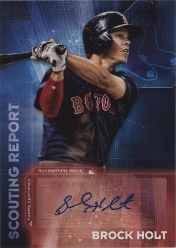 2016 Topps Update Series - Brock Holt #SRA-BH
