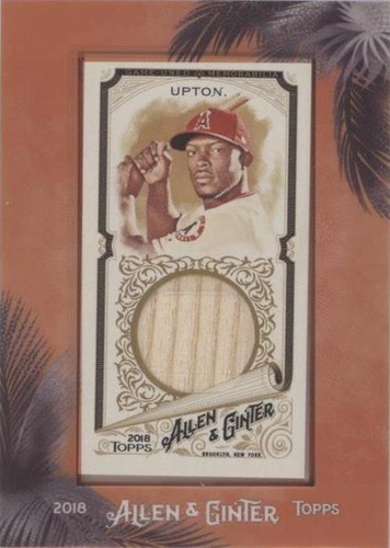2018 Topps Allen & Ginter - Justin Upton #MFR-JU