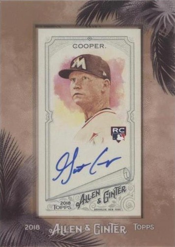 2018 Topps Allen & Ginter - Garrett Cooper #MA-GC