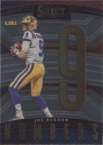 2023 Panini Select Draft Picks Joe Burrow #SN-JB