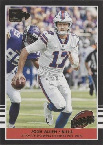 2019 Panini Donruss Josh Allen #H-19
