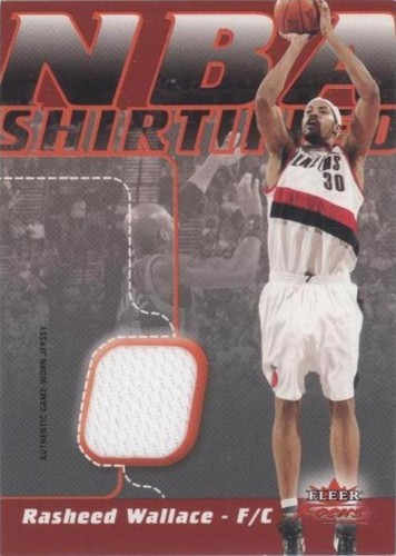 2003-04 Fleer Focus - Rasheed Wallace #NS-RW