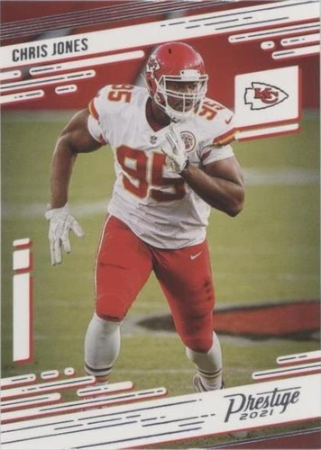 2021 Panini Prestige Chris Jones #93