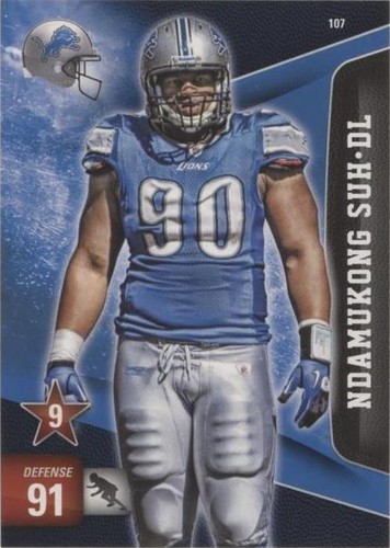 2011 Panini Adrenalyn XL Ndamukong Suh #107