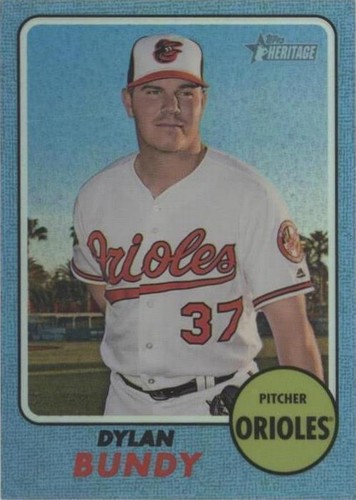 2017 Topps Heritage High Number - Dylan Bundy #THC-713