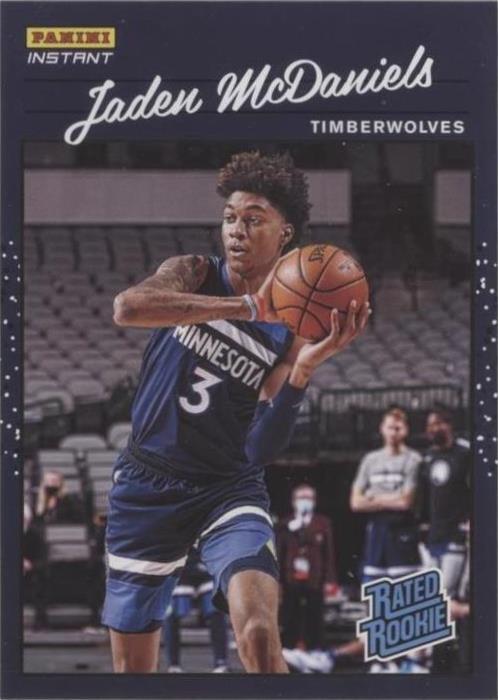 2020-21 Panini Instant - Jaden McDaniels #RR27
