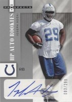 2006 Fleer Hot Prospects Joseph Addai #169