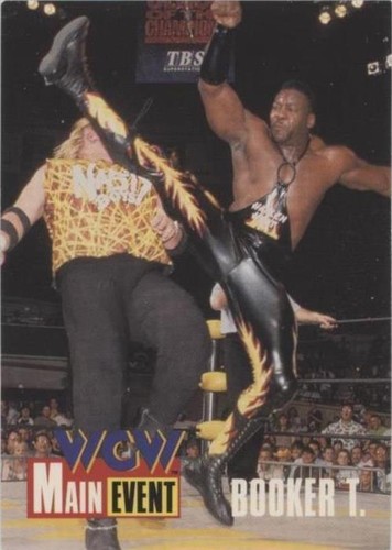 1995 CARDZ WCW Main Event - Booker T #16