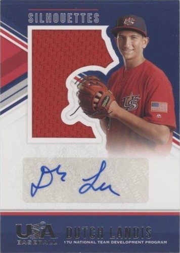 2018 Panini USA Baseball Stars & Stripes - Dutch Landis #80