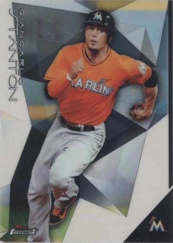 2015 Topps Finest - Giancarlo Stanton #19