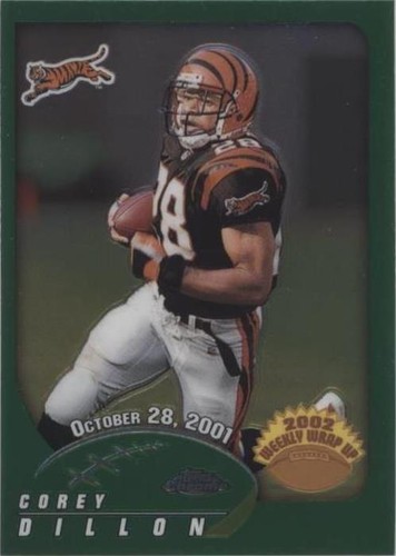 2002 Topps Chrome Corey Dillon #152