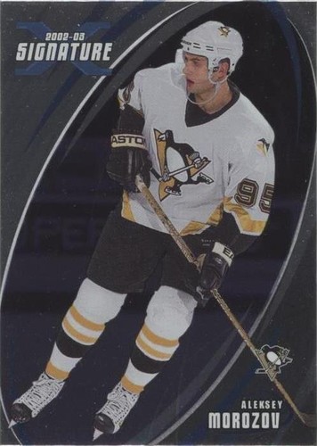 2002-03 In the Game Be A Player Signature Series - Aleksey Morozov #095