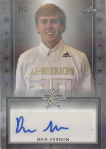 2020 Leaf Metal U.S. Army All-American Bowl Reis Vernon #ATA-RV1