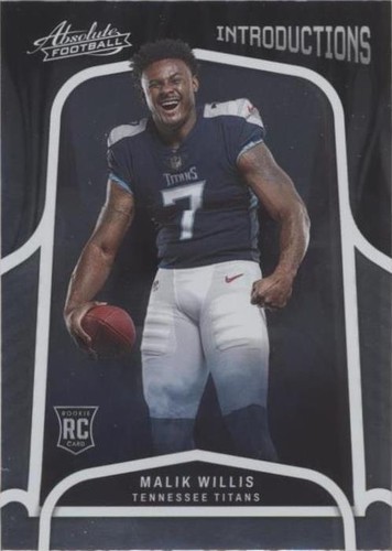 2022 Panini Absolute Malik Willis #INT-2