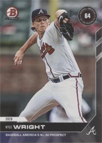 2020 Bowman Next Topps Now Baseball America's Top 100 Prospects - Kyle Wright #T11