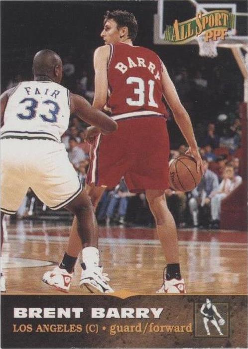 1996 Score Board All Sport PPF - Brent Barry #5