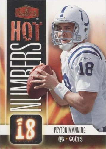 2006 Flair Showcase Peyton Manning #HN17